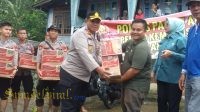 Respon Cepat Polres Pagaralam Distribusikan Bantuan Ke Korban Banjir Bandang