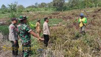 Kapolsek Pagar Alam Utara Patroli Karhutlah, Sangsi Hukum Menanti Pelaku Pembakaran Lahan