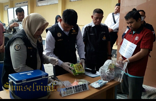 Ditresnarkoba Polda Sumsel Musnahkan Narkoba Jaringan Medan