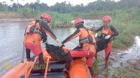 2 hari Pencarian, Aang Ditemukan Mengambang Di Sungai Komering 