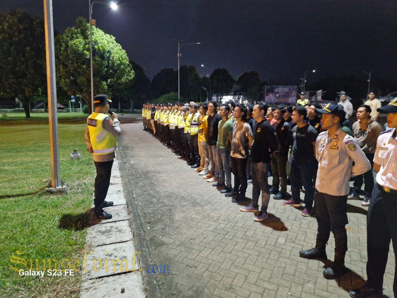 Apel gelar pasukan Operasi Pekat Musi di Polres Empat Lawang 