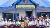 Ditpolairud Polda Sumsel Berikan Bantuan Ke Siswa SDN 26 Muara Sugihan