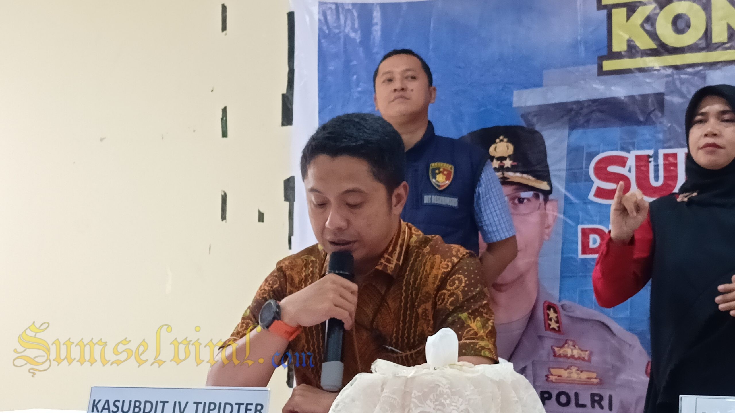 Kasubdit IV Tipidter Ditreskrimsus Polda Sumsel AKBP Bagus Suryo Wibowo SIK 