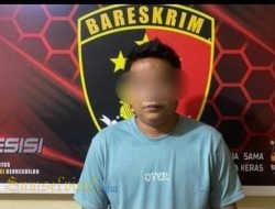 Nekat Bawa Sajam Masuk Ke Polsek Muara Beliti, Agus Diringkus