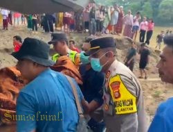 Gunakan Alat Seadanya, Polsek Muara Lakitan Berhasil Evakuasi Korban Tenggelam