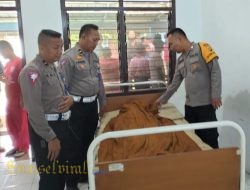 Gercep, Polres Musi Rawas Evakuasi Korban Mobil Terjun ke Sungai Kelingi