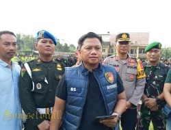 Polda Sumsel Bersama Tim Gabungan, Gelar Pasukan Penertiban Ilegal Refenery