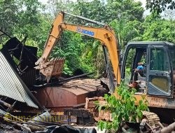 Hari Kedua, 75 Refenery Ilegal Di Kecamatan Keluang Muba Berhasil Ditutup