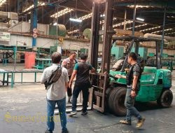 Karyawan PT BBA Tewas Tergilas Forklift, Pidsus Polres Musi Rawas Olah TKP