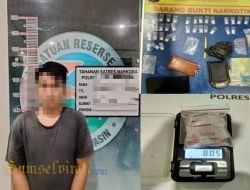 35 Paket Sabu Diamankan, Pengedar Ditangkap di Rumah Tetangga