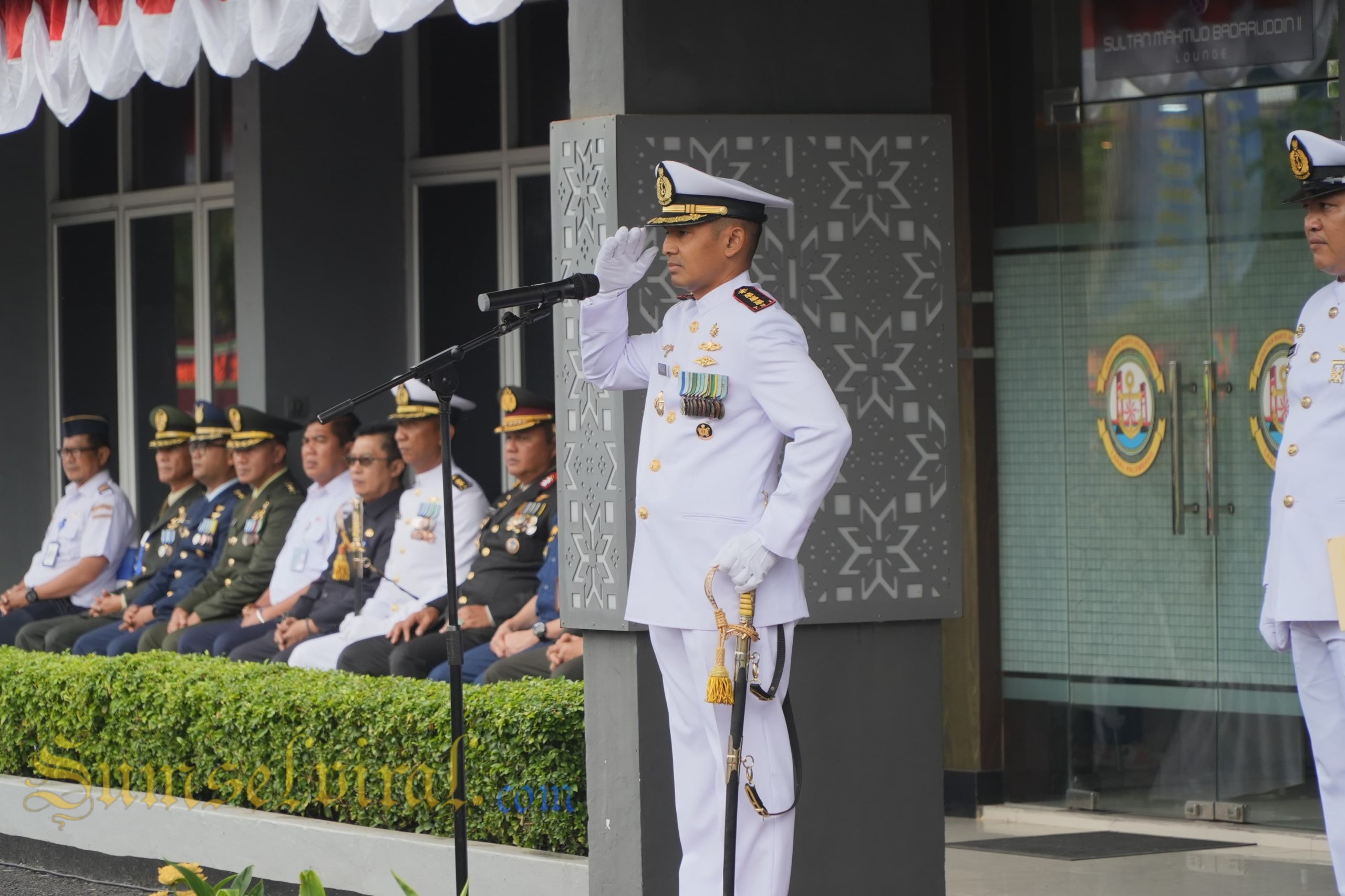 Komandan Lanal (Danlanal) Palembang, Kolonel Laut (P) Faisal, M.Tr.Hanla.,M.M.,CRMP.