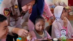 Peduli Anak Berkebutuhan Khusus, Program Makan Sehat Bergizi Kapolda Sumsel kembali Sambangi SLB – B YPAC Palembang